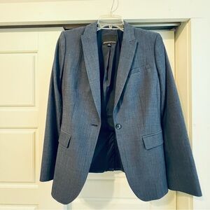 Banana Republic navy denim blazer